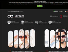 Tablet Screenshot of lafazza.com